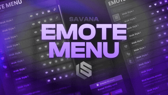 Savana Emote Menu screenshot 2