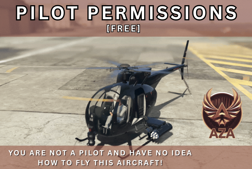 [Free] Pilot Permissions - ESX/QBCore/QBox/Standalone
