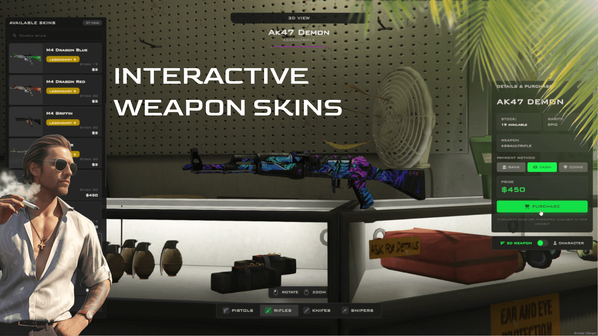 Weapon Skins screenshot 2