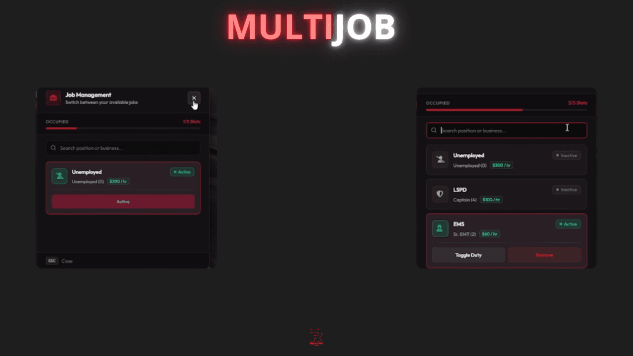 Multijob screenshot 2