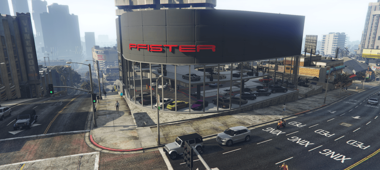 Pfister Vinewood Dealership