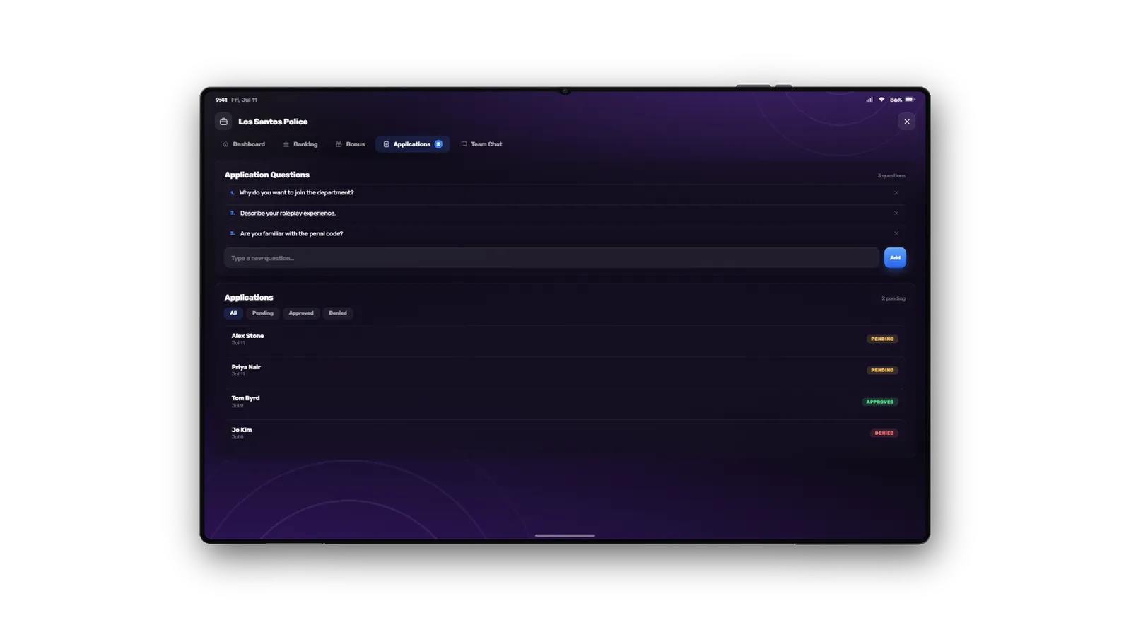 Echo Management screenshot 4