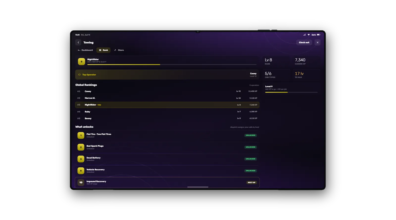 Echo Towing screenshot 4