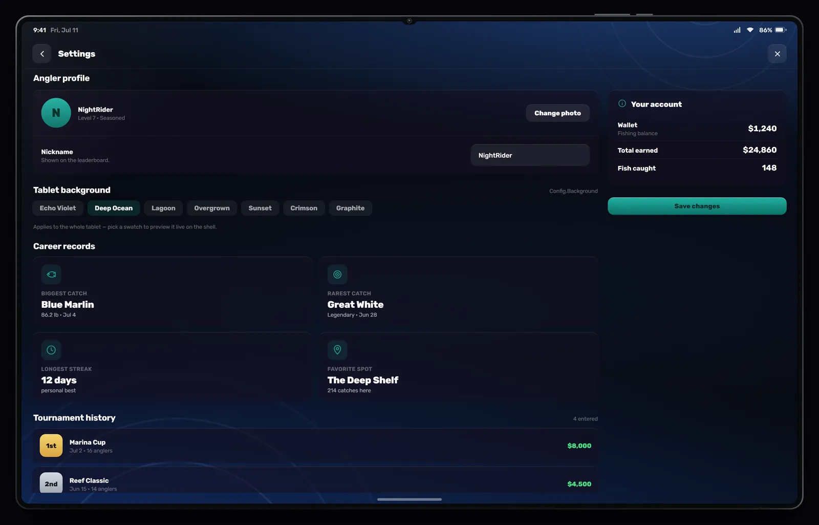 Echo Fishing screenshot 7