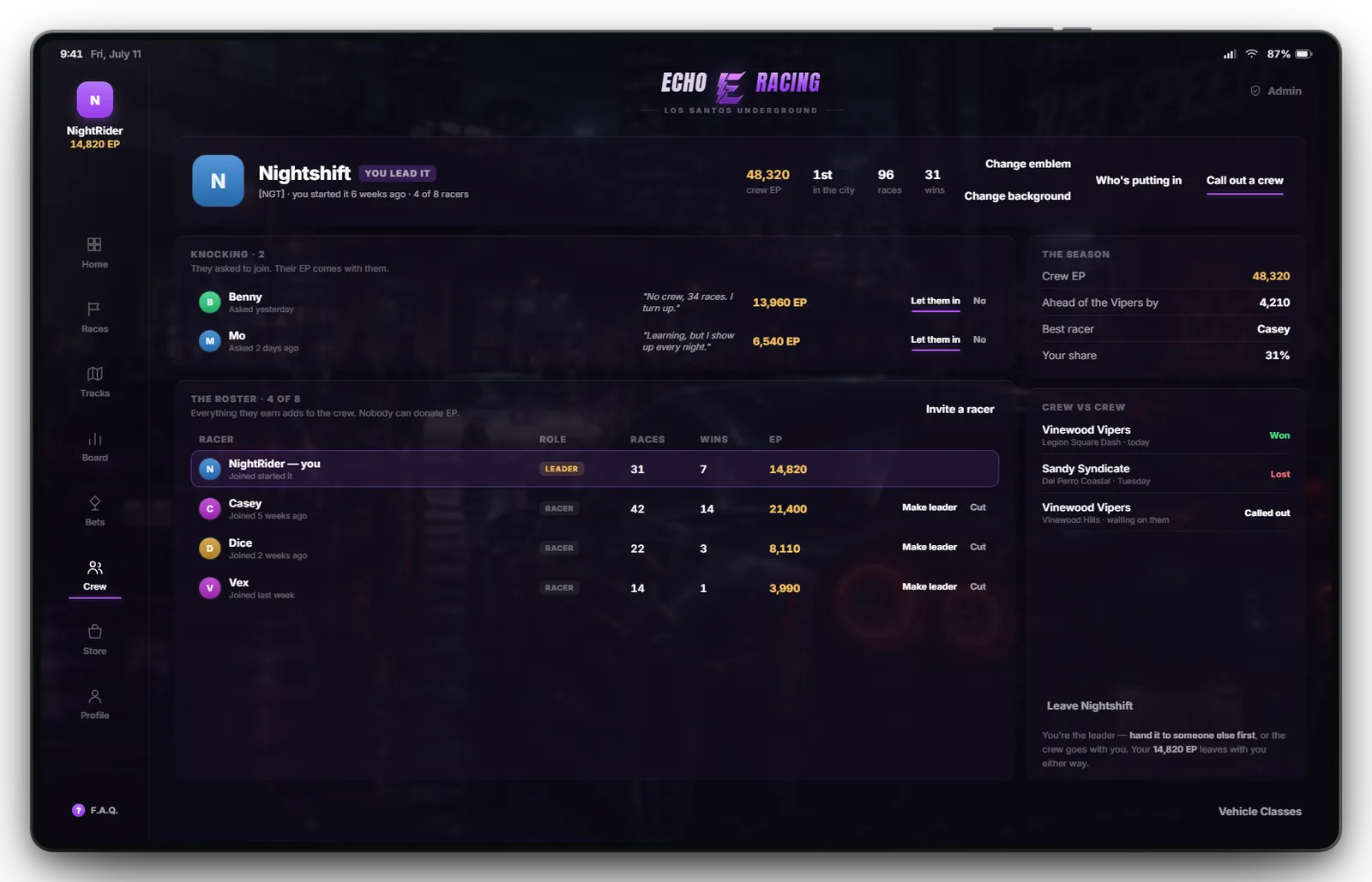 Echo Racing screenshot 7