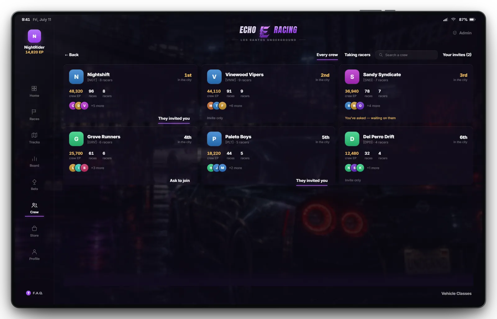 Echo Racing screenshot 8