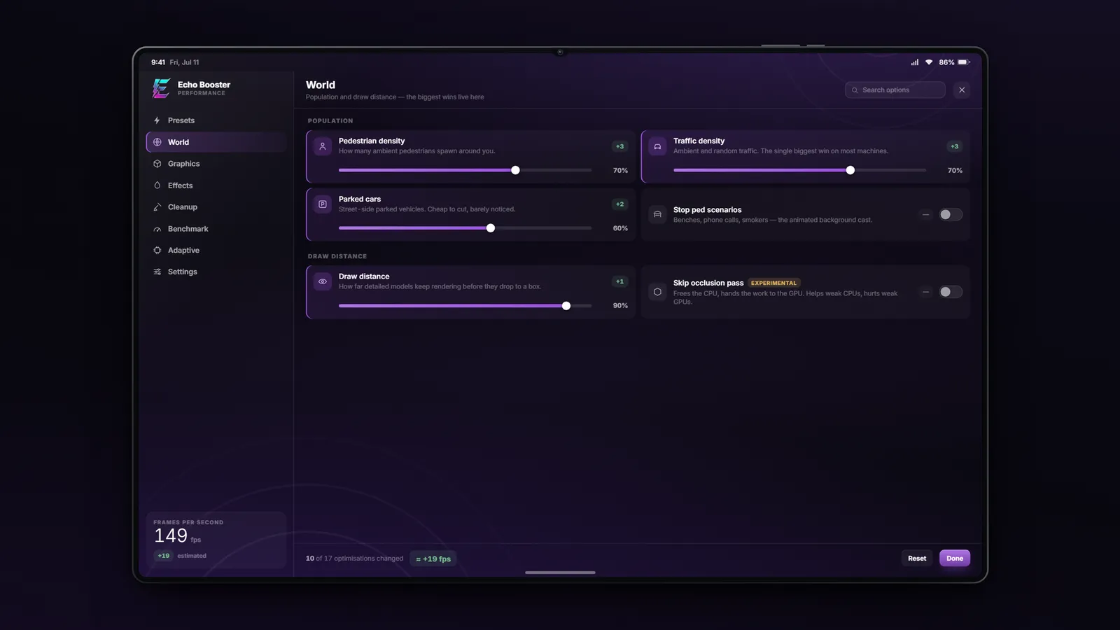 Echo FPS Booster screenshot 2